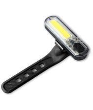 FANALINO ANTERIORE ELEVN A LED BIANCO RICARICABILE USB 10 LED COB