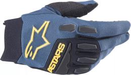 GUANTI ALPINESTAR FREERIDE DARK NAVY SULPHUR GIALLO