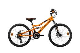 MTB ATALA STORM MD 24 21V ARANCIO NERO OPACO