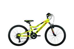 MTB ATALA STORM VB 24 21V GIALLO FLUO NERO OPACO